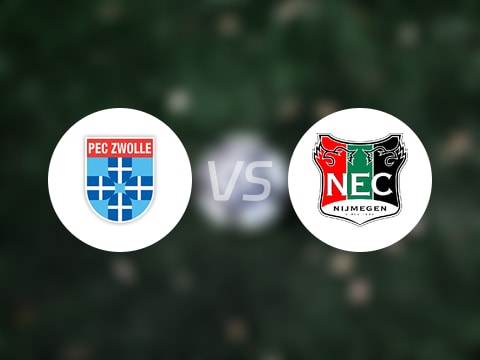 【荷甲】兹沃勒vs奈梅亨首发阵容名单(2025年10月26日)