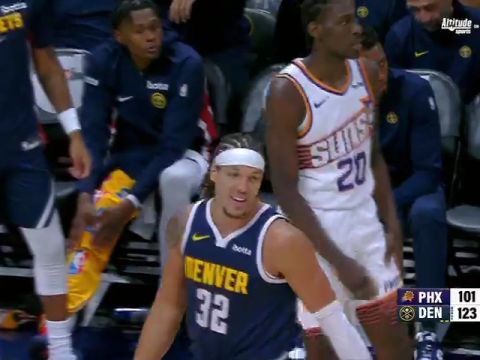 NBA常规赛：太阳vs掘金中文解说全场回放