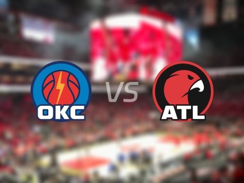 雷霆vs老鹰：第二节完，雷霆60-55老鹰，霍姆格伦得到16分