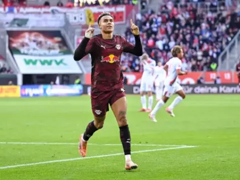 【全场回放】 奥格斯堡vsRB莱比锡 (涂远、马延峰)