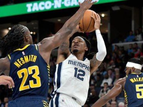 [腾讯全场集锦]🏀灰熊轻取步行者 11号秀科沃德三分6中6砍27+6 马瑟林伤退26分