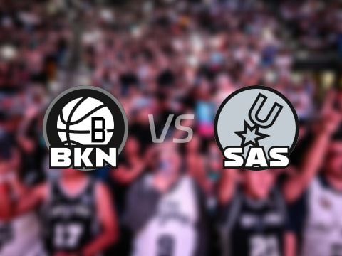 NBA常规赛：第一节完，马刺以31-24领先篮网，约翰逊11+1