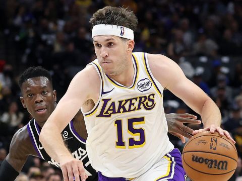 湖人vs国王精华回放 里夫斯轰51+准三双人客场擒国王