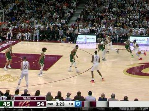 [米切尔集锦]发挥一般！米切尔20投9中&三分8中1 砍下24分4助攻出现5次失误