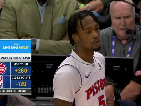 凯尔特人vs活塞第1节中文解说回放