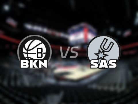 NBA常规赛：第二节完，马刺以69-50领先篮网，文班亚马18+8+2