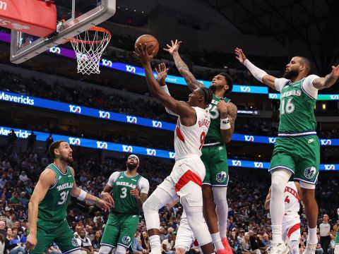 猛龙vs独行侠精华回放 独行侠7人得分上双拿到赛季首胜