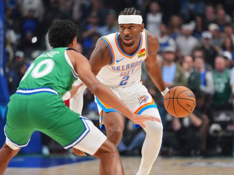 亚历山大vs独行侠集锦 全场拿下23分8助攻投篮22中10带领雷霆豪取4连胜