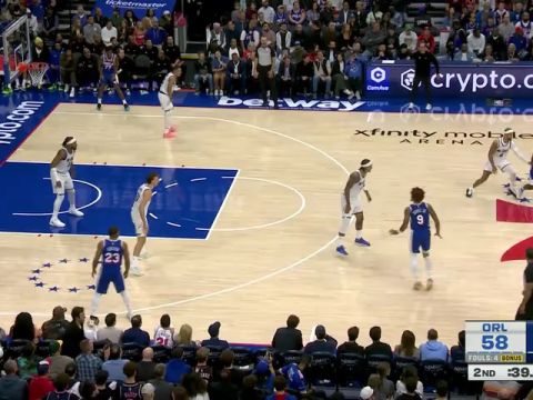 魔术vs76人第2节中文解说回放