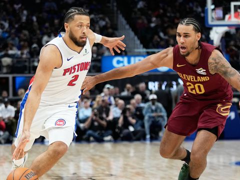 坎宁安vs骑士集锦 全队最高12分5篮板4助攻难阻失利