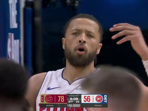 骑士vs活塞第3节中文解说回放