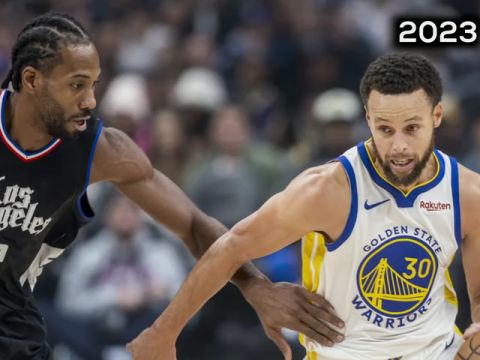 NBA常规赛：快船vs勇士第2节中文解说回放