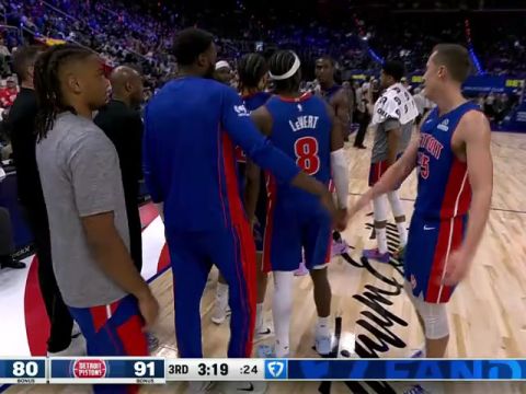 NBA常规赛：魔术vs活塞第3节中文解说回放