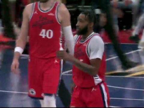 NBA杯小组赛西部B组：鹈鹕vs快船英文原声全场回放