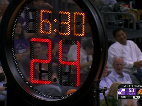 NBA杯小组赛西部A组：爵士vs太阳第3节中文解说回放