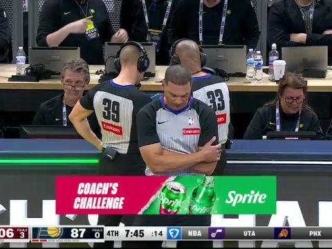 老鹰vs步行者第4节英文原声回放