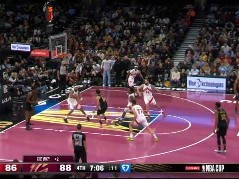 [微博全场集锦]🏀NBA杯-猛龙力克残阵骑士止4连败 英格拉姆20+8+5 莫布里29+8