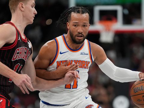 布伦森vs公牛集锦 里突外投拿到全队最高29分7助攻遗憾空砍