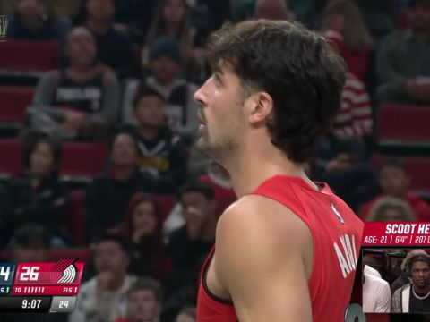 NBA杯小组赛：掘金vs开拓者第2节中文解说回放