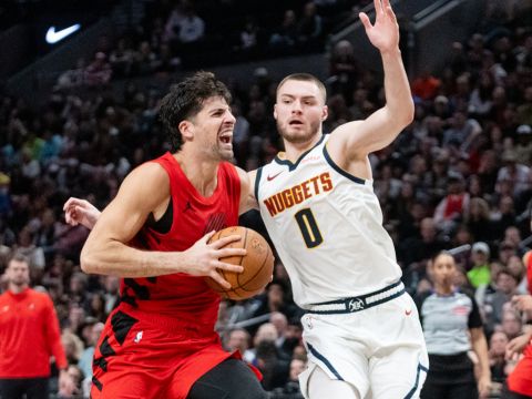 掘金107-109开拓者 阿夫迪亚23分约基奇空砍准三双开拓者主场险胜掘金