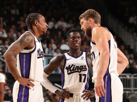 国王135-133雄鹿 国王六人上双险胜雄鹿终结连败颓势