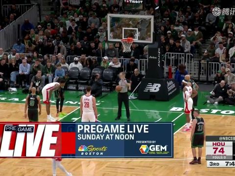 NBA常规赛：火箭vs凯尔特人二路狂言解说全场回放