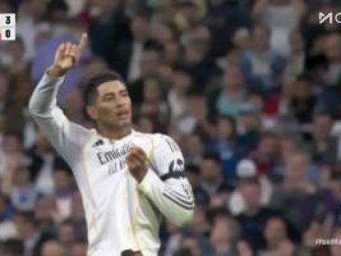 [进球视频]贝皇渐入佳境！巴尔韦德长传，贝林厄姆内切晃开防守远射破门！