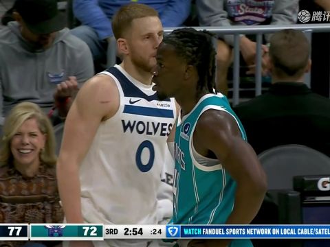 NBA常规赛：森林狼vs黄蜂中文解说全场回放