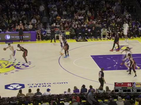 热火vs湖人第3节中文解说回放