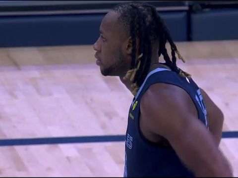 NBA常规赛：活塞vs灰熊第2节英文原声回放