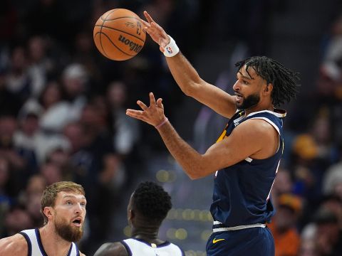 国王vs掘金精华回放 约基奇34+14大号两双捍卫主场