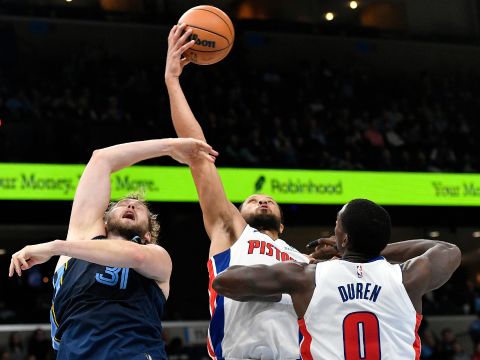 活塞vs灰熊精华回放 坎宁安狂砍33分8助攻带领活塞战胜灰熊拿到3连胜