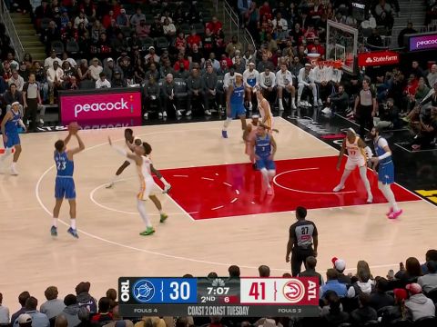 席尔瓦vs老鹰集锦 替补贡献20分三分高效未能上演神奇