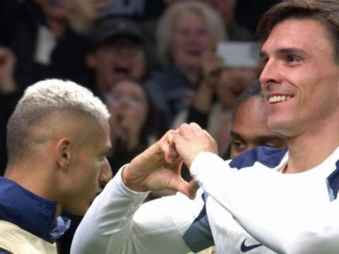 [进球视频]短时间再进球！热刺反击多打少帕利尼亚破门