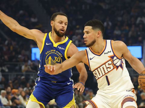 太阳107-118勇士 勇士19记三分主场轻取太阳终结两连败