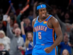 雷霆官方：多特因右肩挫伤提前退出比赛，本场比赛不会再回归赛场