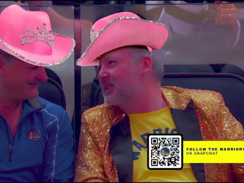 NBA常规赛：太阳vs勇士第2节英文原声回放