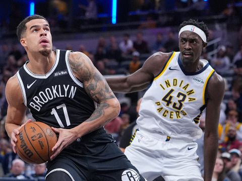 波特vs步行者集锦 内外开花狂轰32+11大两双