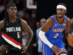 NBA常规赛开拓者vs雷霆 开拓者首发名单出炉！霍勒迪、夏普、卡马拉、阿夫迪亚、克林根