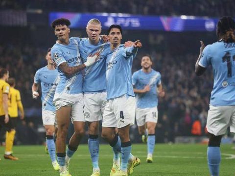 [进球视频]迅速扩大领先！多库倒三角传中哈兰德爆射破门