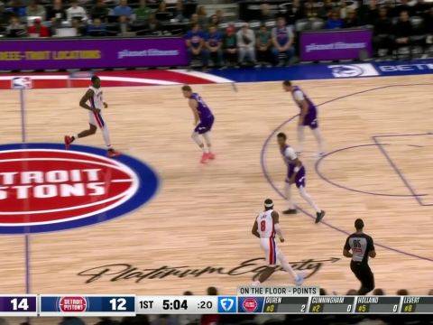 杜伦vs爵士集锦 状态火热全场拿下22+22制霸禁区