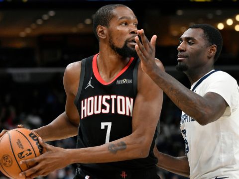 火箭124-109灰熊 火箭7人得分上双客场轻取灰熊