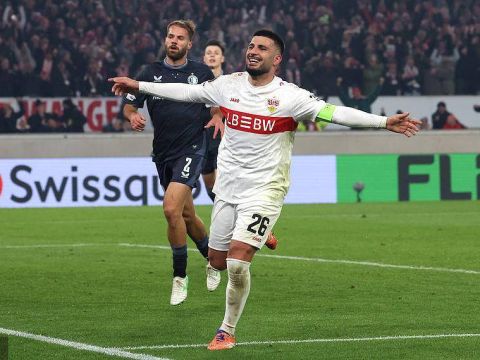 [爱奇艺全场集锦] 欧联杯-埃尔哈努斯破门 斯图加特2-0费耶诺德