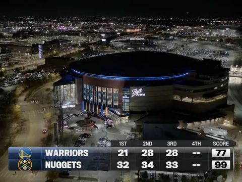 勇士vs掘金第4节中文解说回放