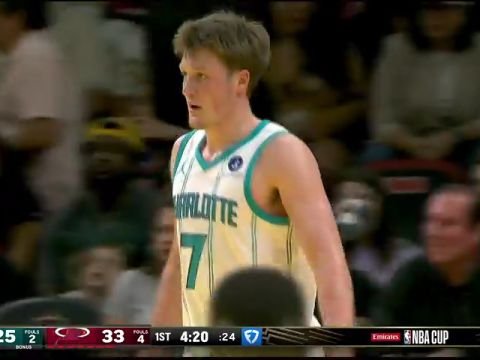 黄蜂vs热火第1节英文原声回放