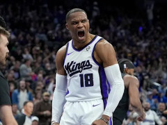 国王不敌雷霆！威少全场出战35分钟得到24分6板9助得分全队最高