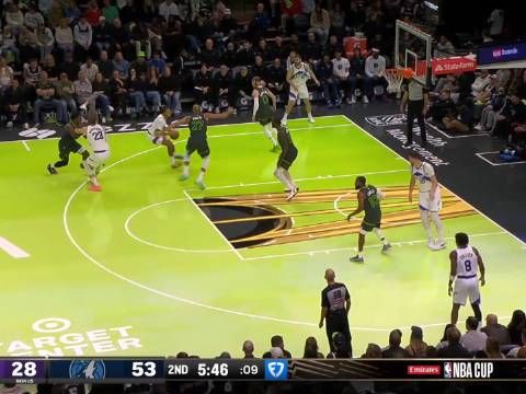 [微博原声集锦]🏀森林狼40分大胜爵士 华子三节37+5 兰德尔三双 马尔卡宁14中4