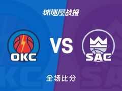 NBA雷霆vs国王战报：132-101，哈尔滕施泰因33+19+3