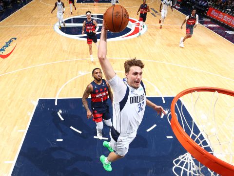 独行侠111-105奇才 马绍尔替补拿下30分带领独行侠艰难战胜奇才