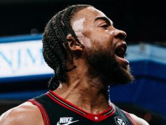 乔治老五都危矣？246万锋线20+17+10生涯之夜：队记盼他续长约